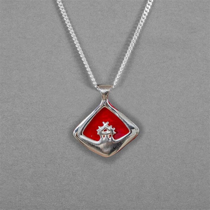 Sarahkka - silverhalsband