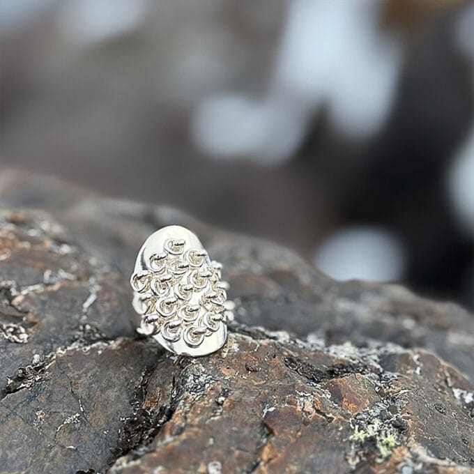 Sarek – Adjustable silver ring Sarek – Reglerbar silverring