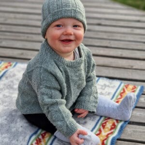 LAPONIA – babyfilt i ekologisk ull
