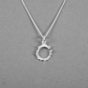 Aurora Crown Liten - Silverhalsband