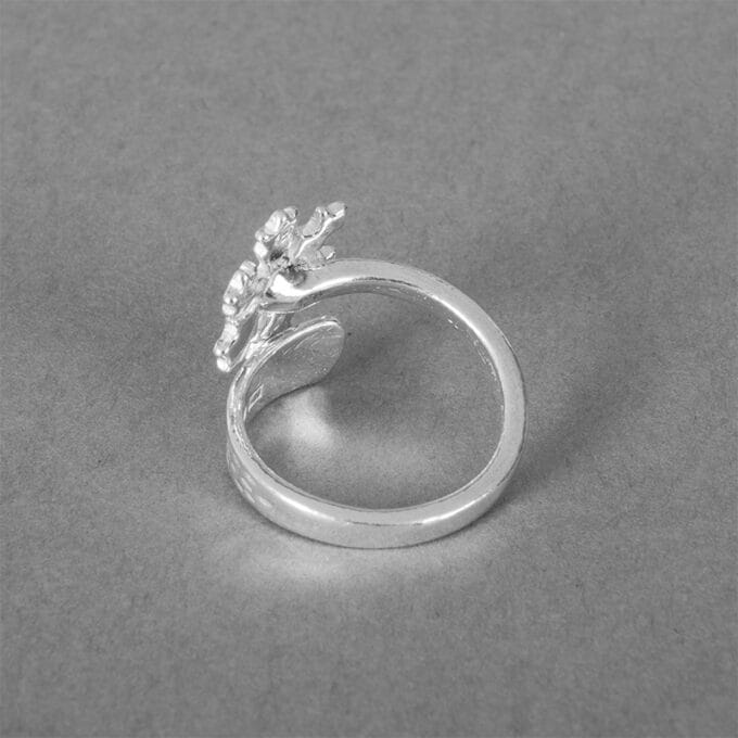 Snow Star – Silver Ring Snöstjärna – Silverring