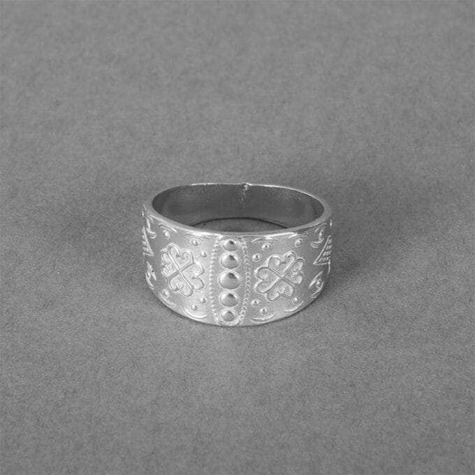 Norrbottensringen bred – Silverring Norrbottensringen bred – Silverring