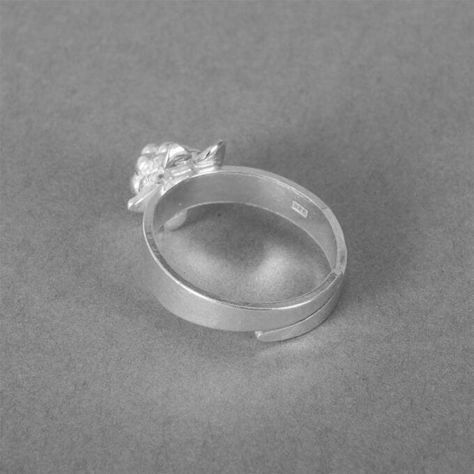 Deerthorn – Silver ring Hjortron – Silverring