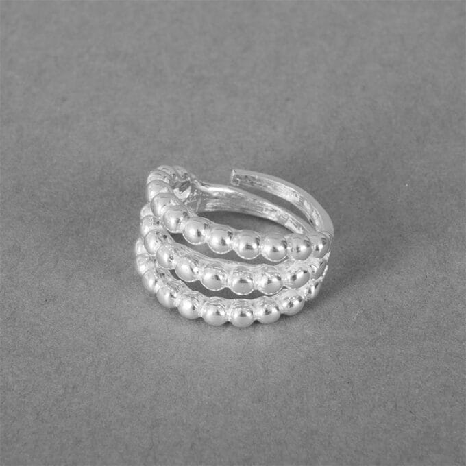 Pärlälven – Reglerbar silverring