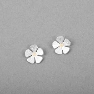 Hjortronblomma – Silverhalsband