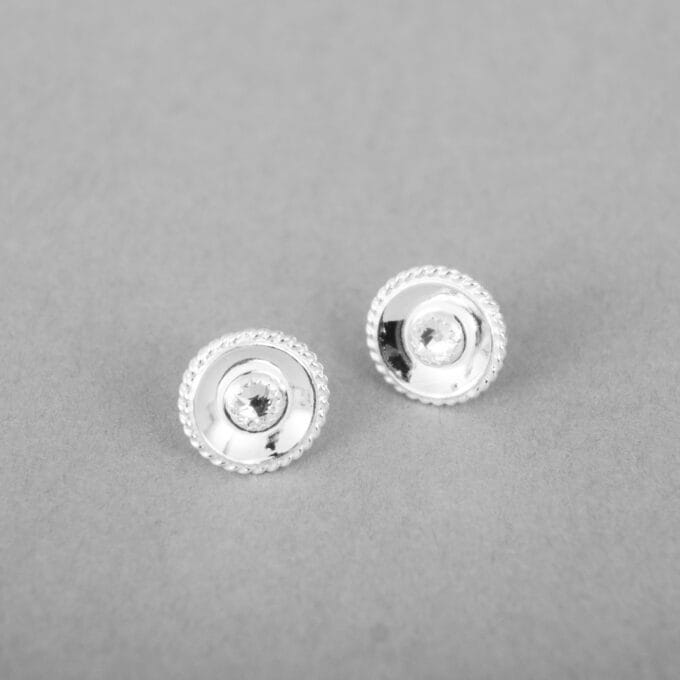 Sápmi – Silverörhängen med stift Sápmi – Silverörhängen med stift