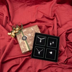 Hem Adventskalender Ledkryss - Kalender med fyra olika smycken med ledkryss